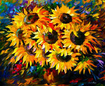 Без бренда «Собранный букет подсолнухов» в Вологде