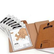 Без бренда «Скретч-карта мира стирающаяся. Карта путешествий» в Вологде