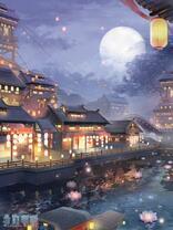 Без бренда «Ночной город на фоне луны» в Вологде