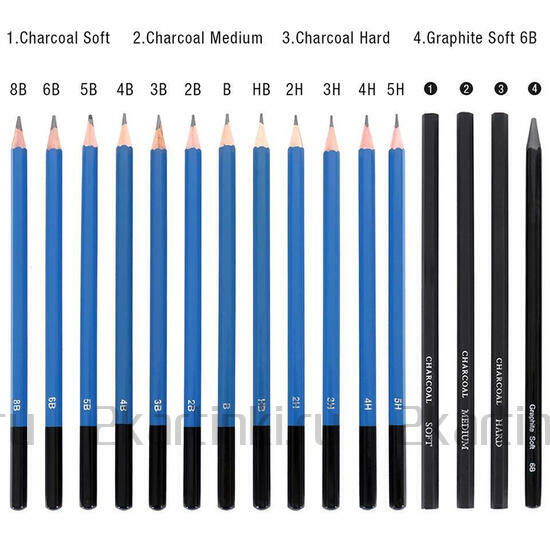 Тип товара Набор карандешей для скетчинга (32 предмета) в чехле