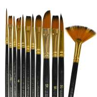 Без бренда «Кисти для рисования набор (12 шт)» в Вологде