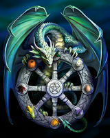 Без бренда «Коробка 20 шт: Дракон на магическом круге» в Вологде