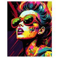 Без бренда «Яркая девушка в солнечных очках» в Вологде