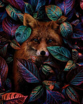 Без бренда «Лисица в яркой листве» в Вологде в интернет-магазине  Без бренда «Лисица в яркой листве» в Вологде