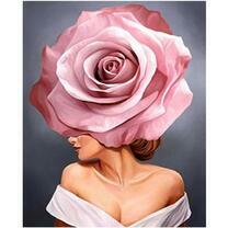 Без бренда «Девушка с розовой розой на голове» в Вологде