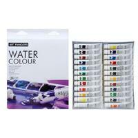 Без бренда «Коробка 24 шт.: Краски акварель «Две картинки» в тюбиках 24 шт. по 12 мл» в Вологде