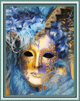 Без бренда «Красочная маскарадная маска в цветах» в Вологде