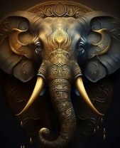 Металлический слон