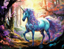 Без бренда «Единорог в фэнтезийном лесу» в Вологде в интернет-магазине  Без бренда «Единорог в фэнтезийном лесу» в Вологде