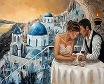 Свидание на балконе с видом на город